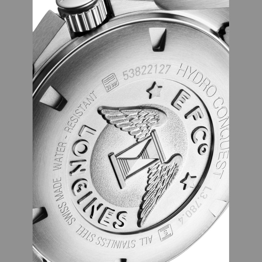 Longines Hydroconquest Sunray Blue Dial on Bracelet L3.780.4.96.6