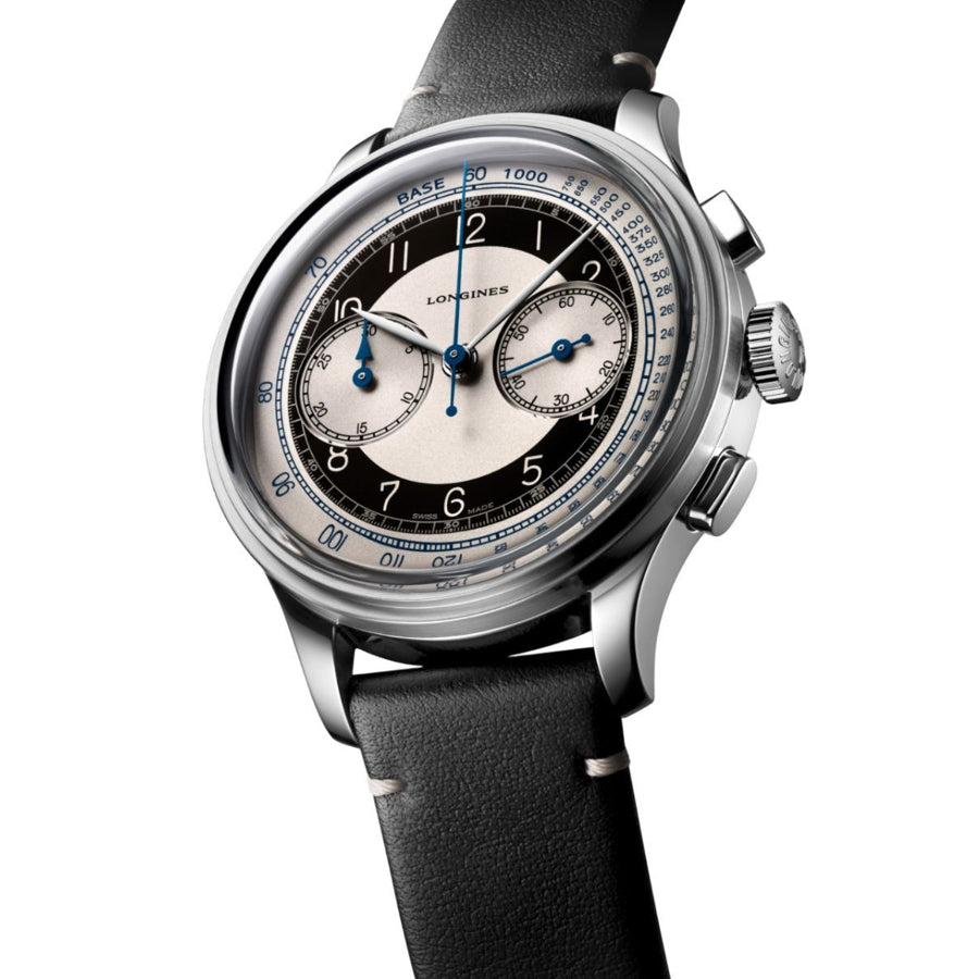 Longines Heritage Classic Chronograph With 'Tuxedo' Dial