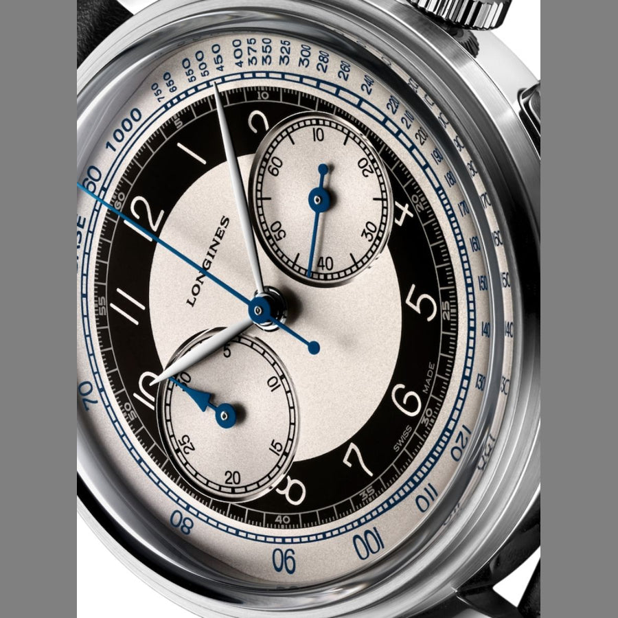 Longines Heritage Classic Chronograph With 'Tuxedo' Dial