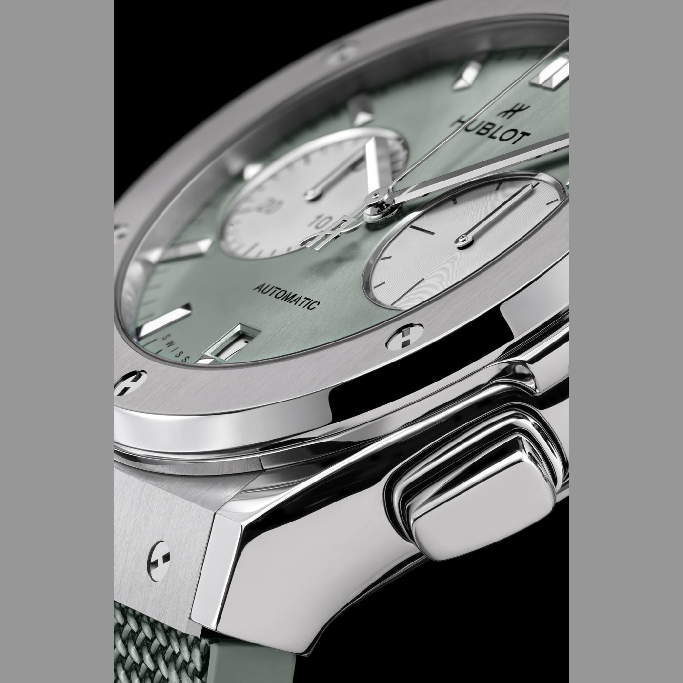 Hublot Classic Fusion Chronograph Titanium Sage Green 521.NX.891G.NR