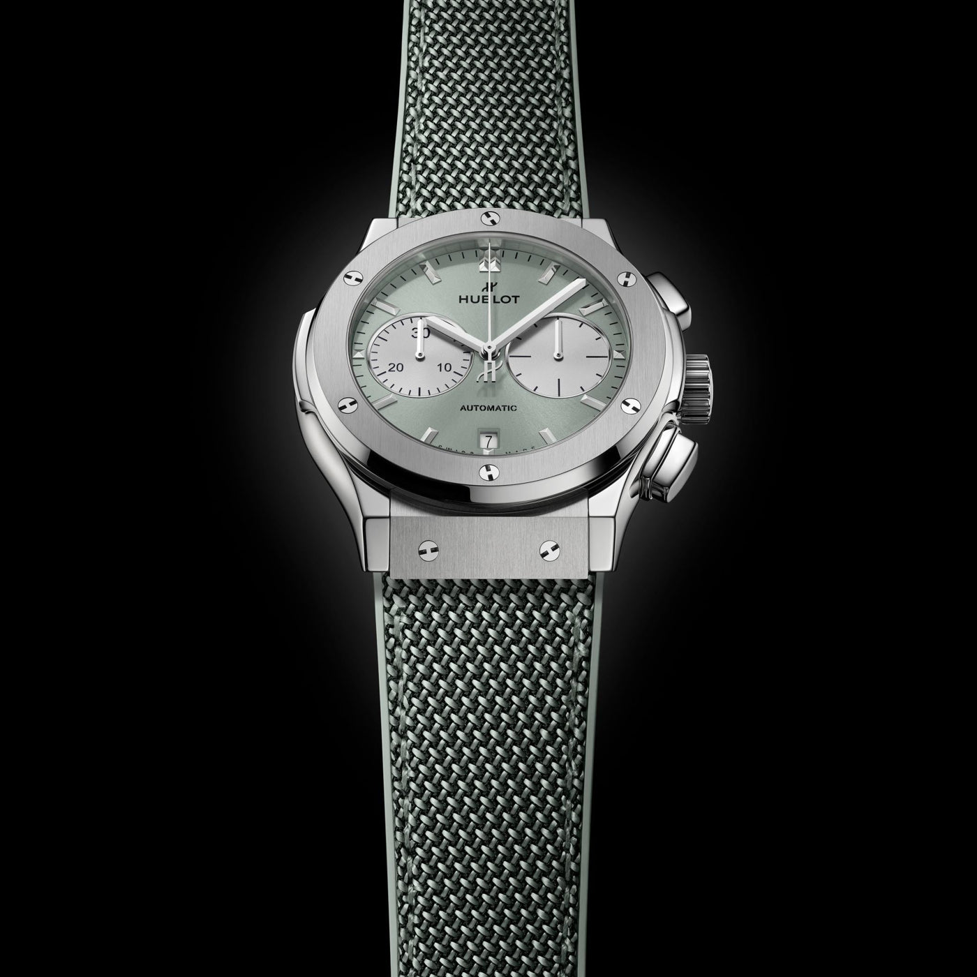 Hublot Classic Fusion Chronograph Titanium Sage Green 521.NX.891G.NR