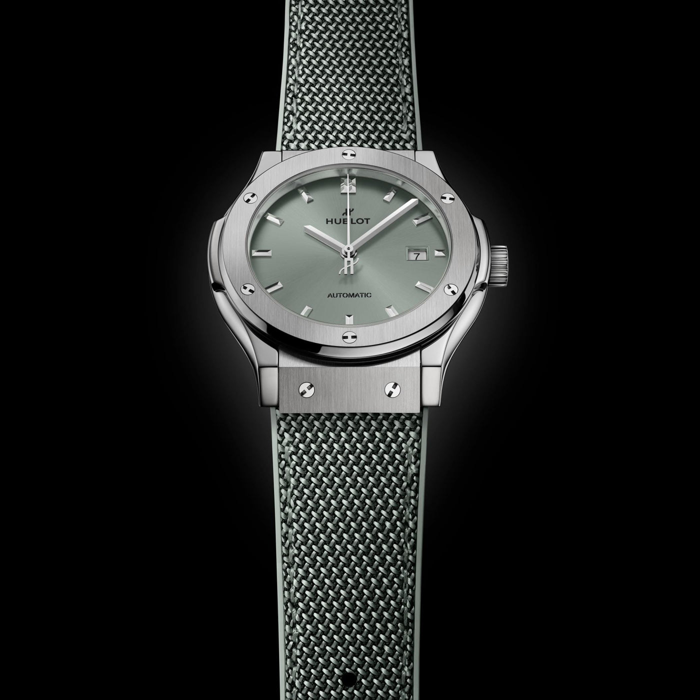 Hublot Classic Fusion Titanium Sage Green 42mm 542.NX.891G.NR