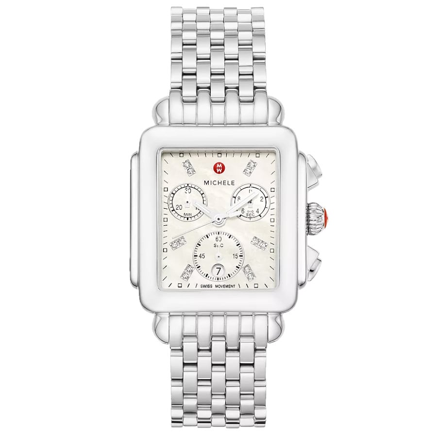 Michele Deco Diamond Stainless Steel MWW06A000778
