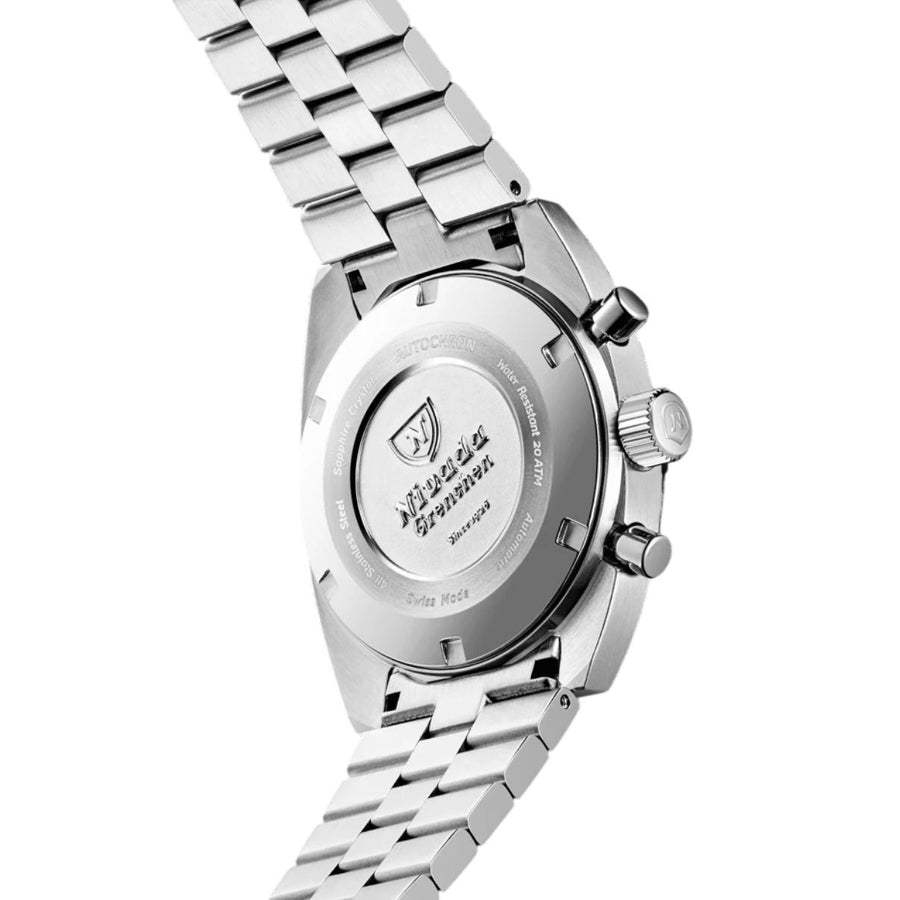 Nivada Grenchen 77001A45 Chronosport Cream Luminova Automatic 38mm