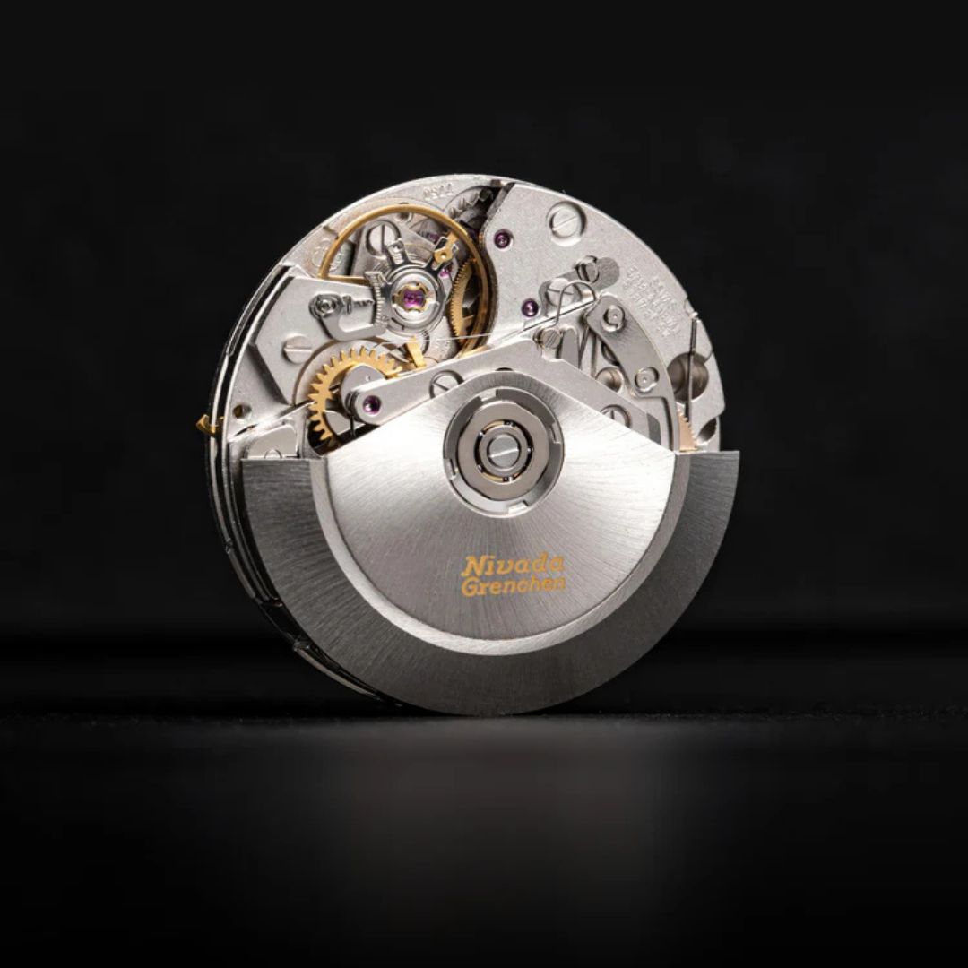 Nivada Grenchen 77001A45 Chronosport Cream Luminova Automatic 38mm