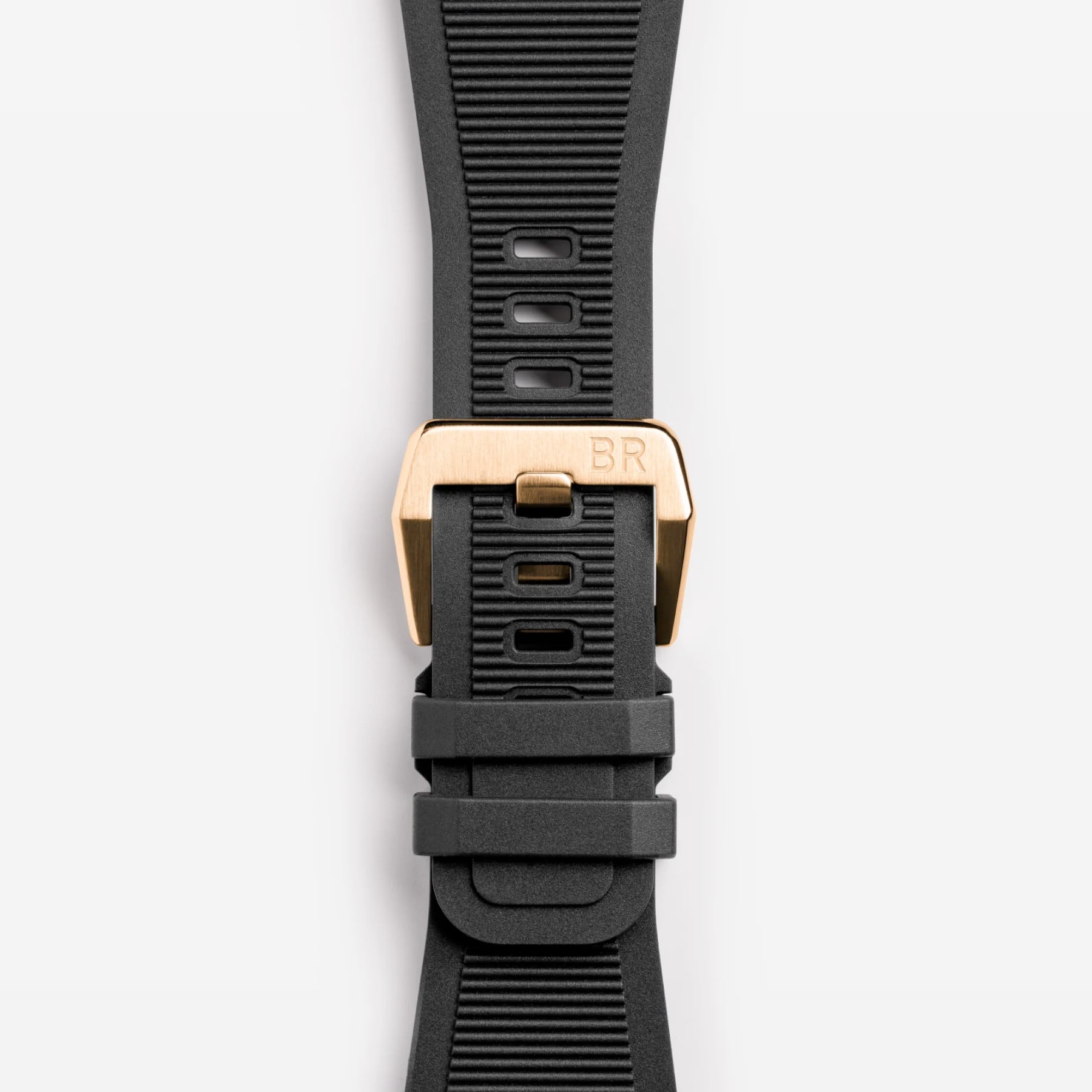 Bell & Ross BR-03 Diver Black Bronze Rubber Strap BR03A-D-BL-BR/SRB
