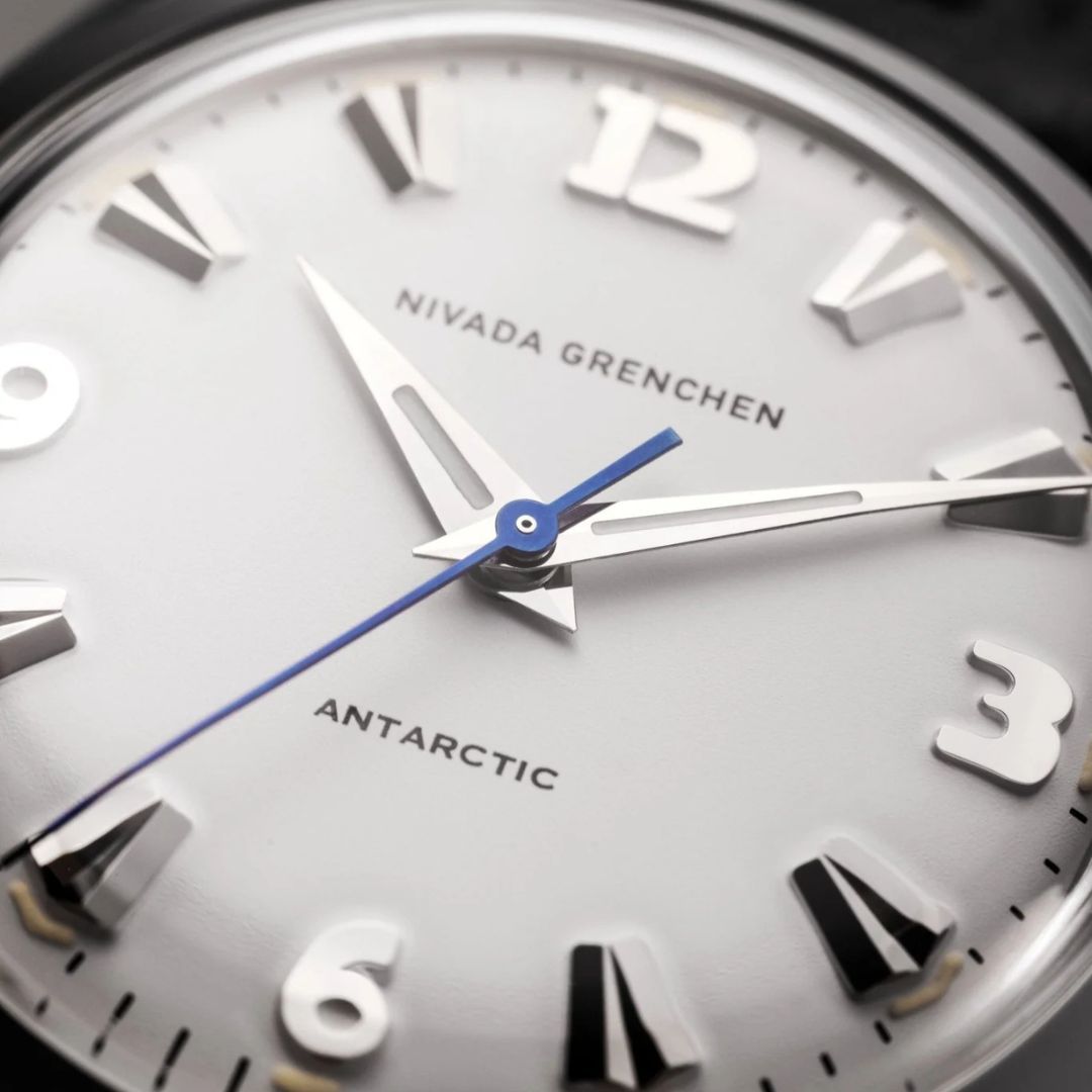 Nivada Grenchen 35005M40 Antarctic 35mm White Luminova
