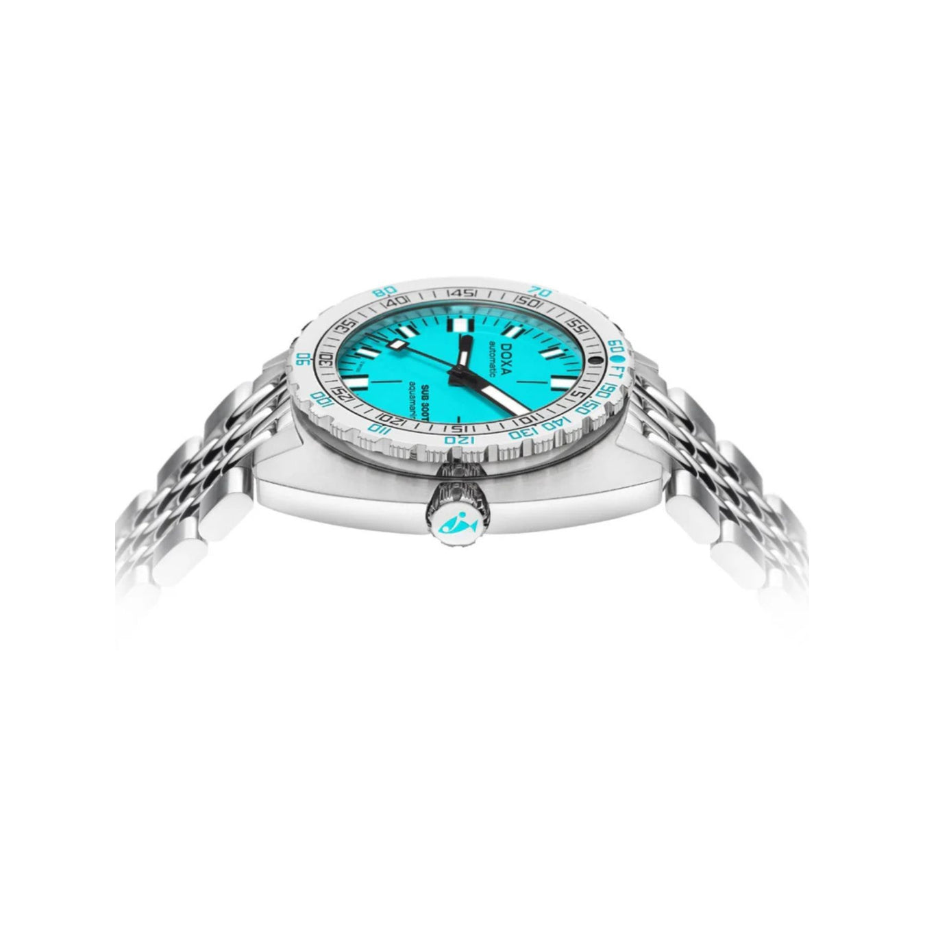 DOXA Sub 300T Aquamarine 840.10.241.10 on Bracelet