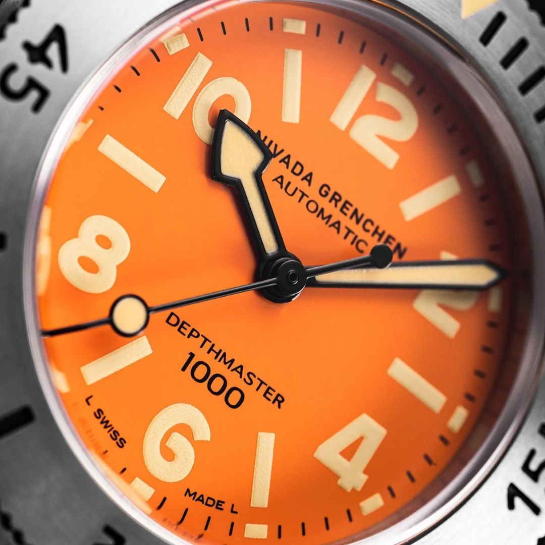 Nivada Grenchen Orange Depthmaster 14127A04