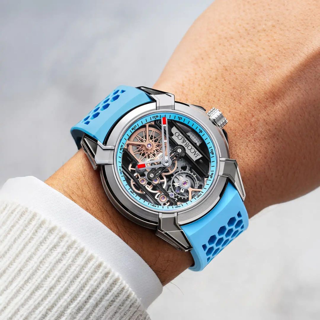 Jacob & Co EX110.20.AA.AJ.ABRUA Epic X Blue Titanium 44mm