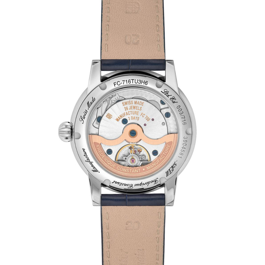 Frederique Constant FC-716TU3H6 Classic Moonphase Date Manufacture Turquoise Limited Edition