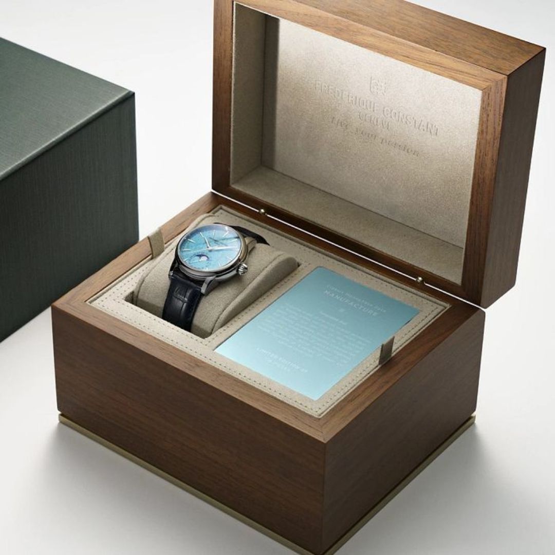 Frederique Constant FC-716TU3H6 Classic Moonphase Date Manufacture Turquoise Limited Edition