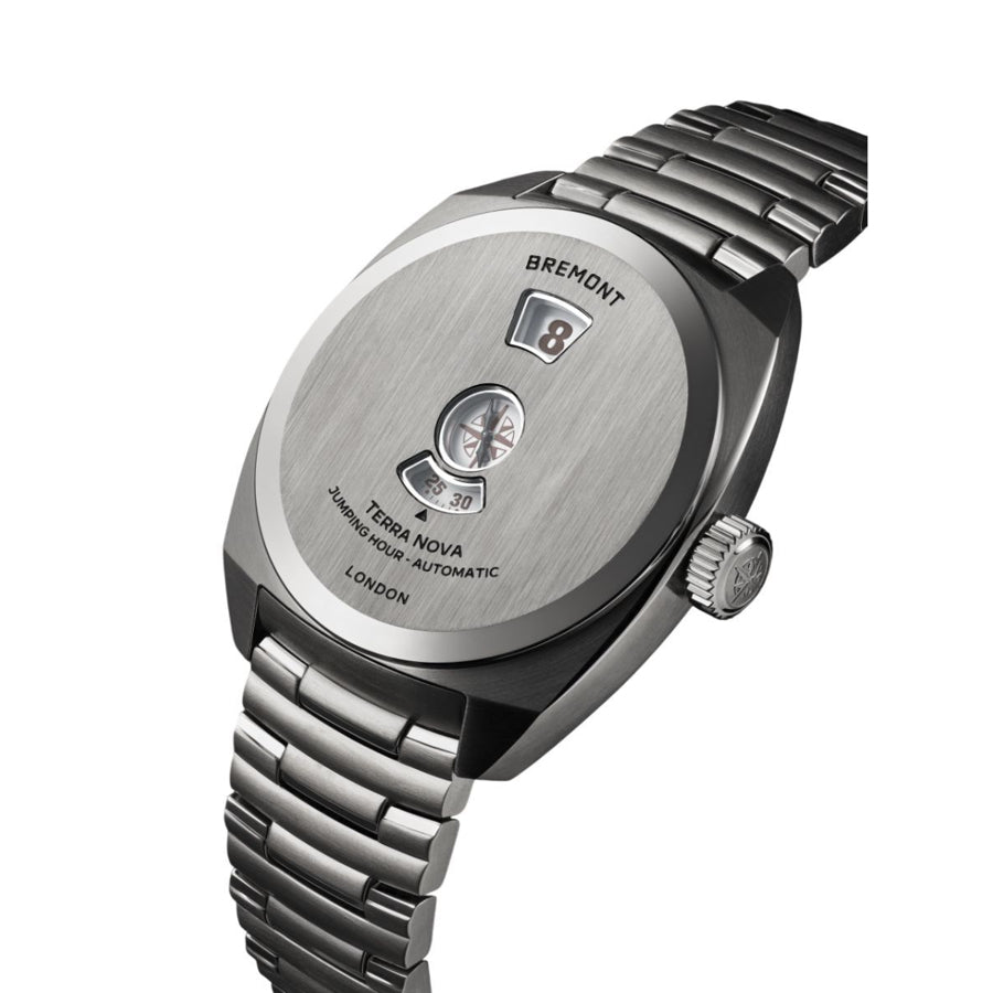 Bremont TN38-JH-SS-CC-B Terra Nova Jumping Hour On Bracelet