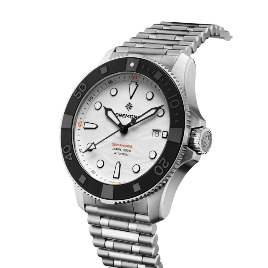 Bremont SM43-DT-SS-WH-B Supermarine 500M Polar White