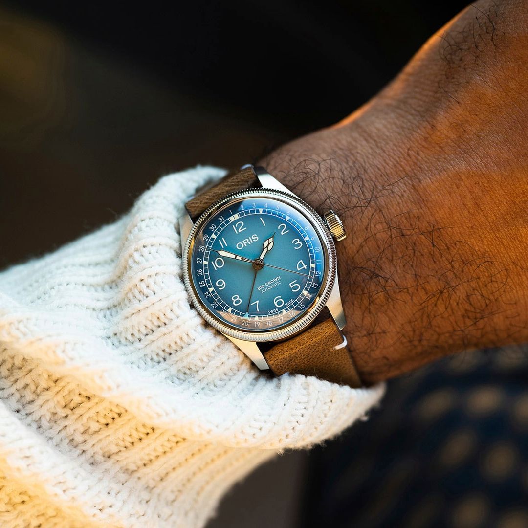 Oris Big Crown X Cervo Volante Blue