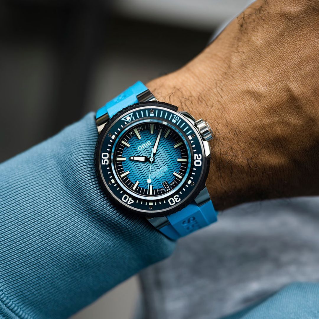 Oris Aquis Pro 4000m 01 400 7777 7155-Set