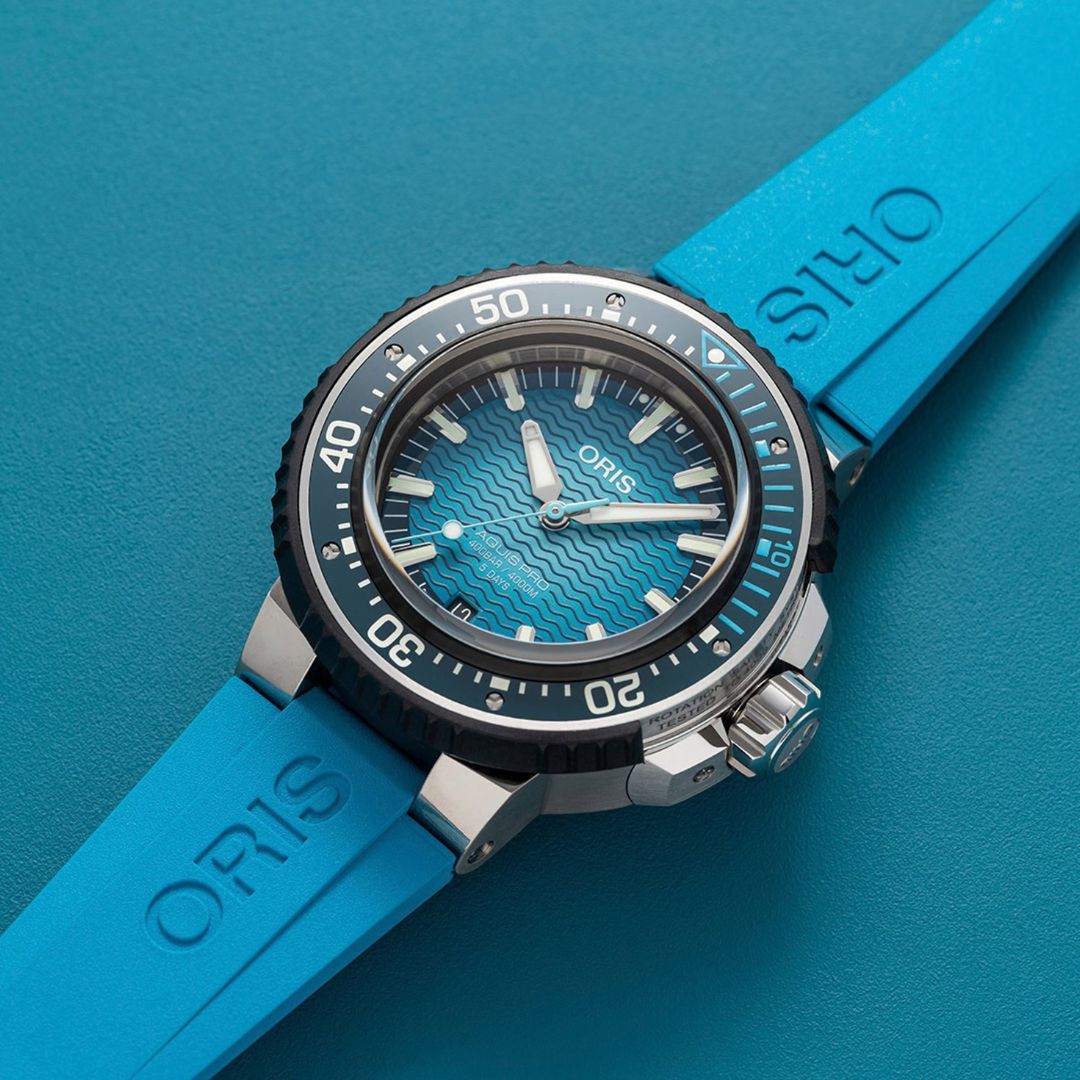 Oris Aquis Pro 4000m 01 400 7777 7155-Set