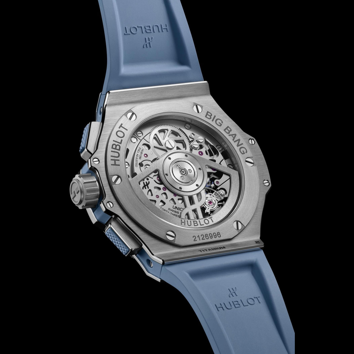 Hublot Big Bang Original Unico Titanium Coal Blue 43mm 431.NX.717B.RX