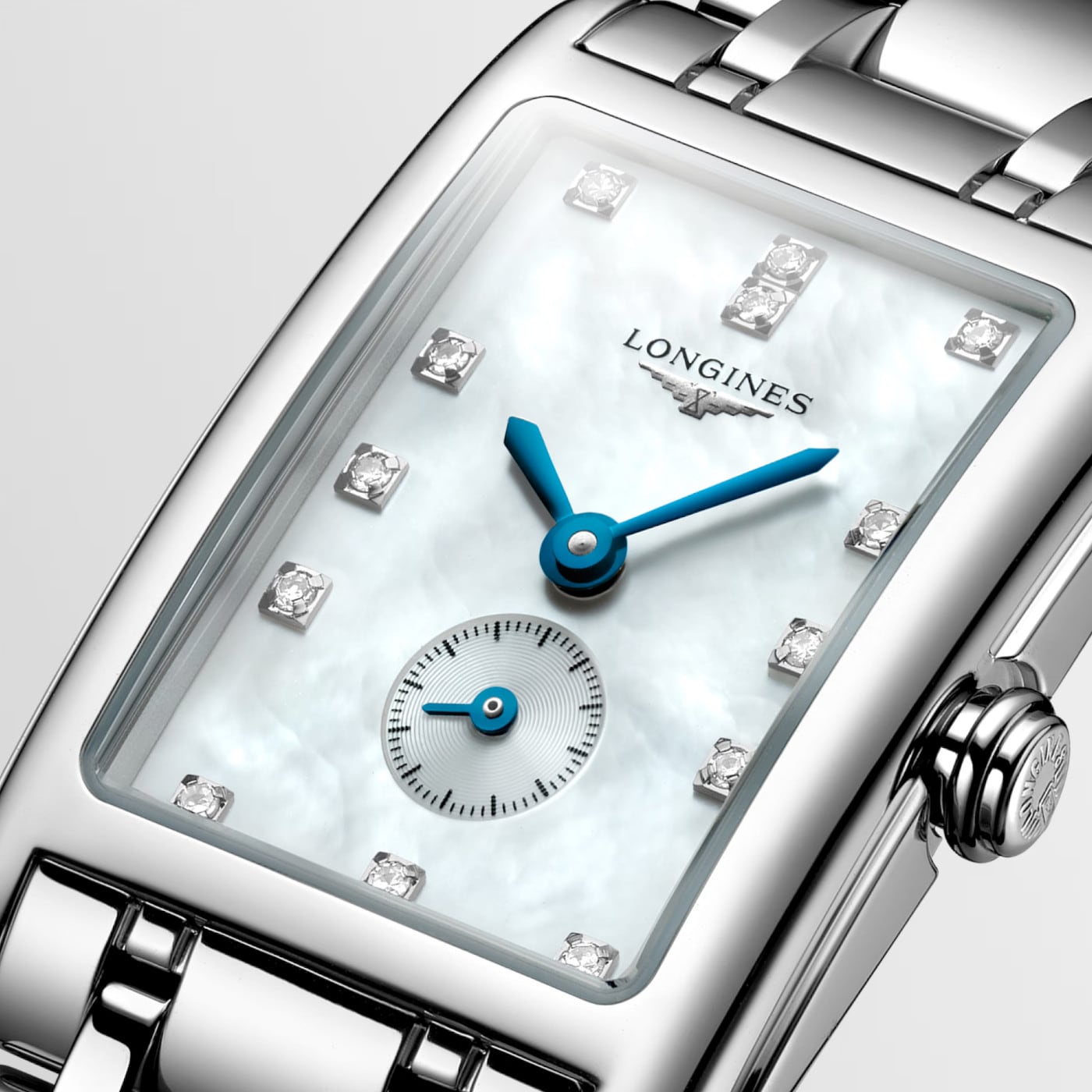 Longines L5.255.4.87.6 DolceVita White Mother-of Pearl Dial 20.80mm