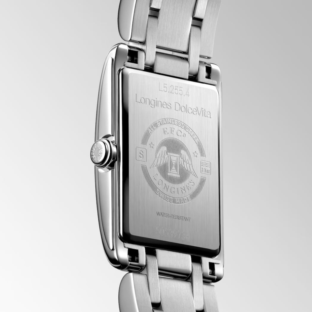 Longines L5.255.4.87.6 DolceVita White Mother-of Pearl Dial 20.80mm