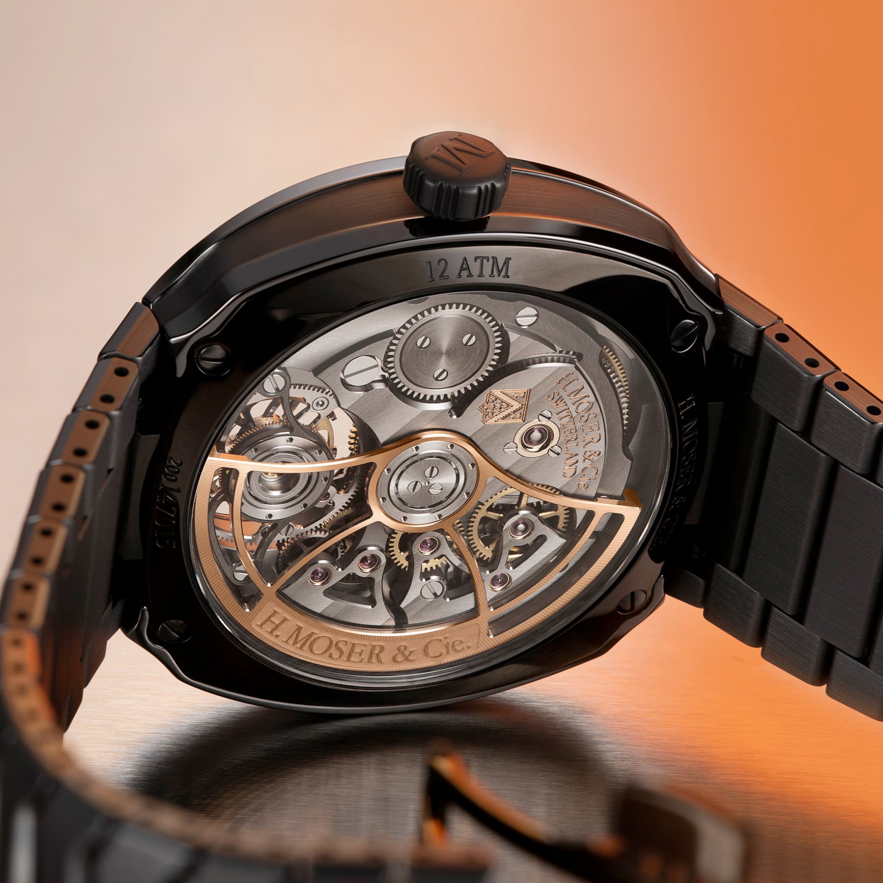 H. Moser & Cie. Streamliner Tourbillon Concept Ceramic 6805-2100
