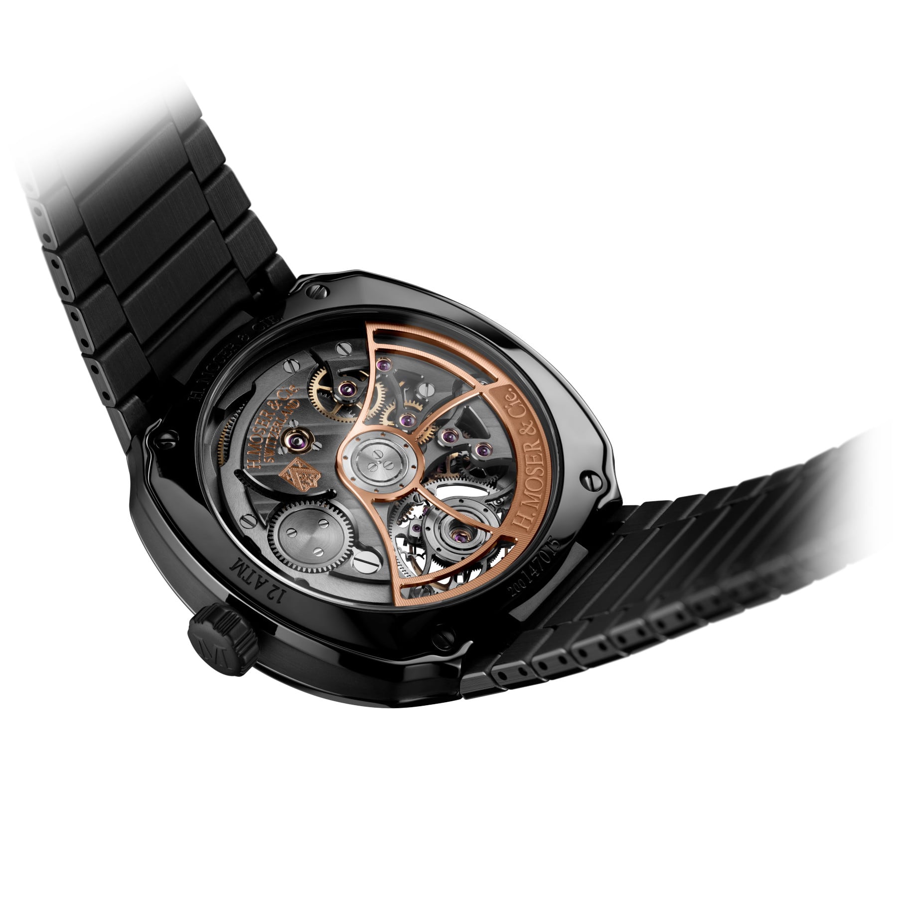 H. Moser & Cie. Streamliner Tourbillon Concept Ceramic 6805-2100