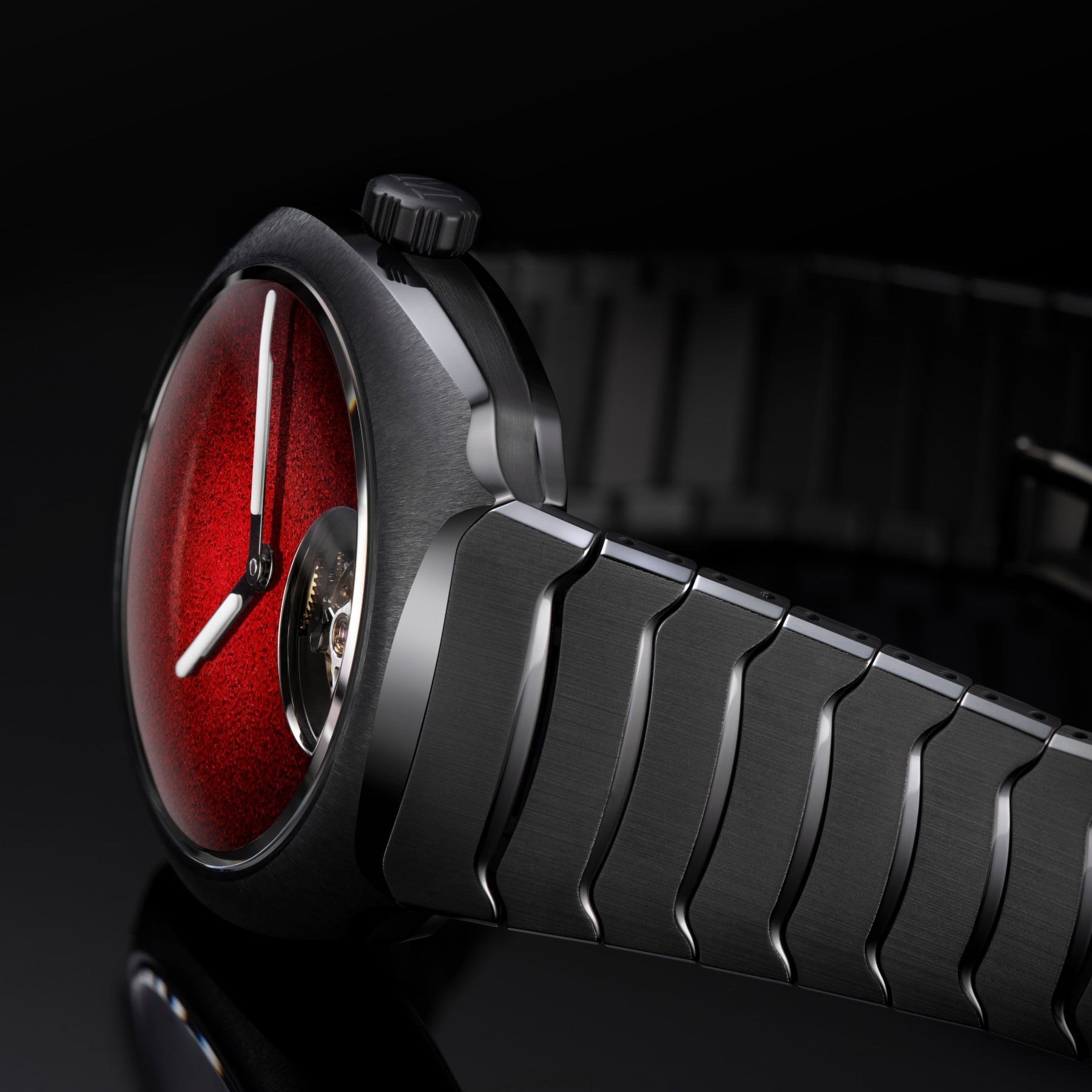 H. Moser & Cie. Streamliner Tourbillon Concept Ceramic 6805-2100