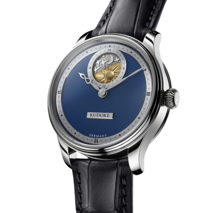 Kudoke 2 Deep Blue Dial