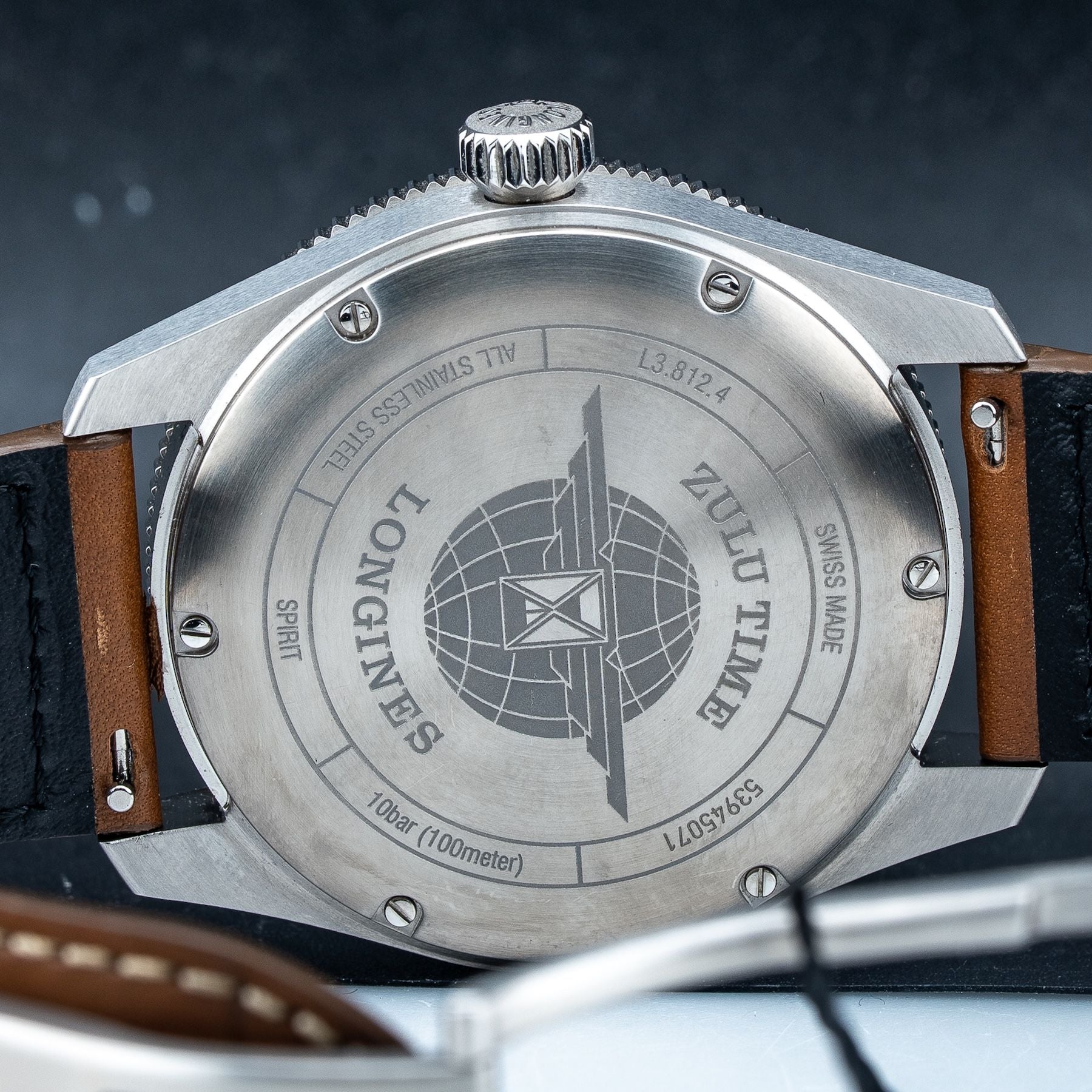 Longines Spirit L38124536 Black Dial Zulu