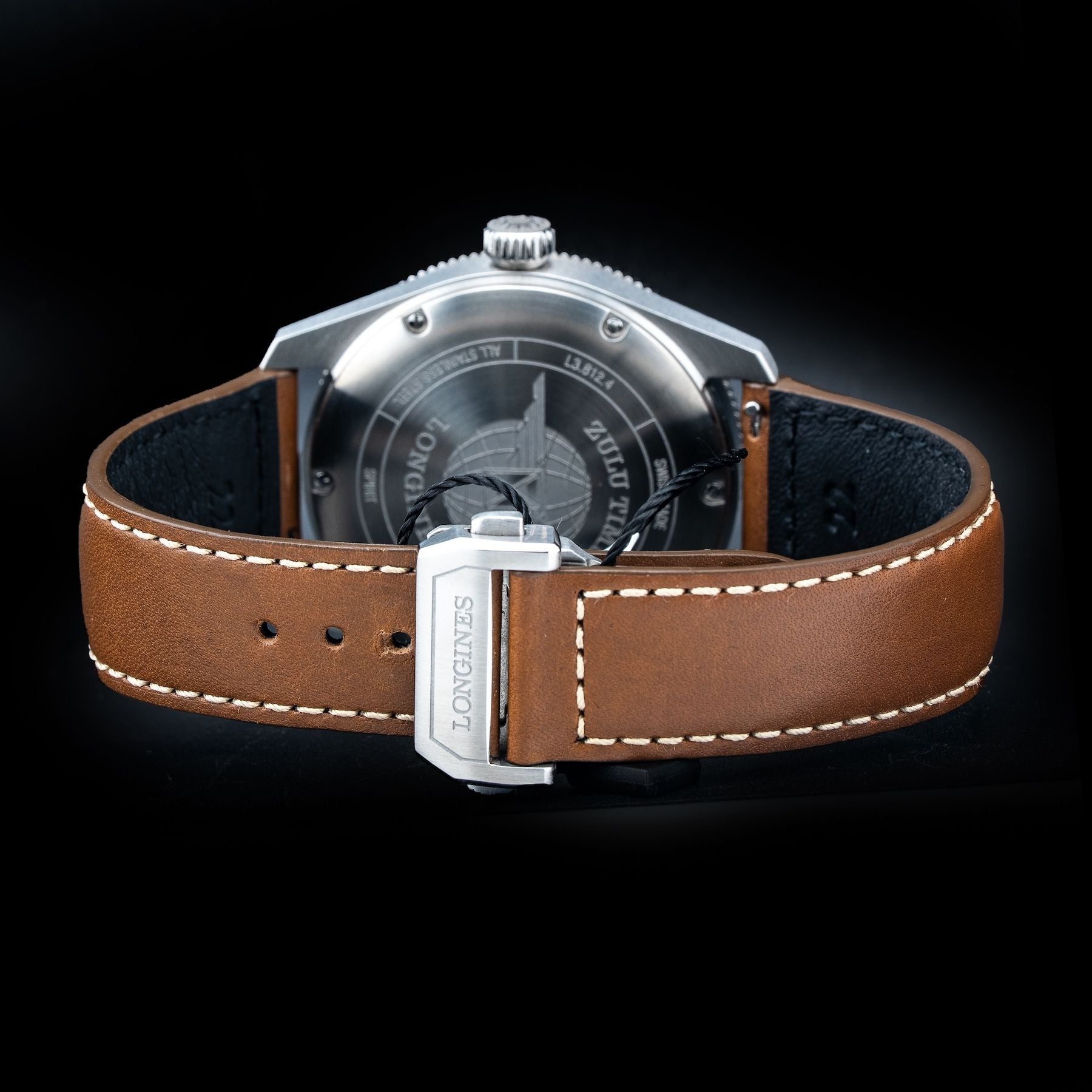 Longines Spirit L38124536 Black Dial Zulu
