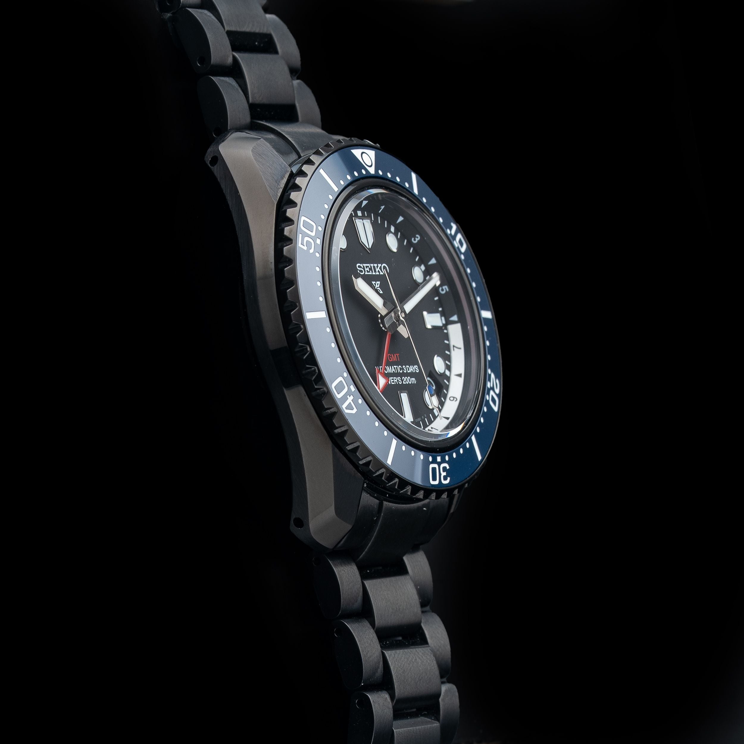 Seiko Prospex Shohei Ohtani SBEJ023 Limited Edition Prospex GMT Diver Black Dial