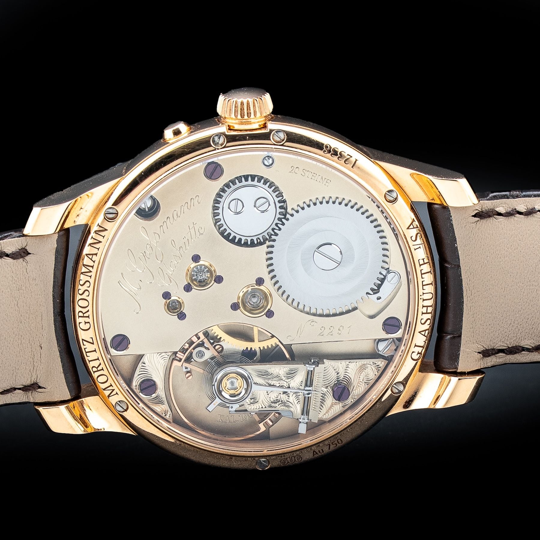 Moritz Grossmann Tremblage Rose Gold German Silver MG-003290