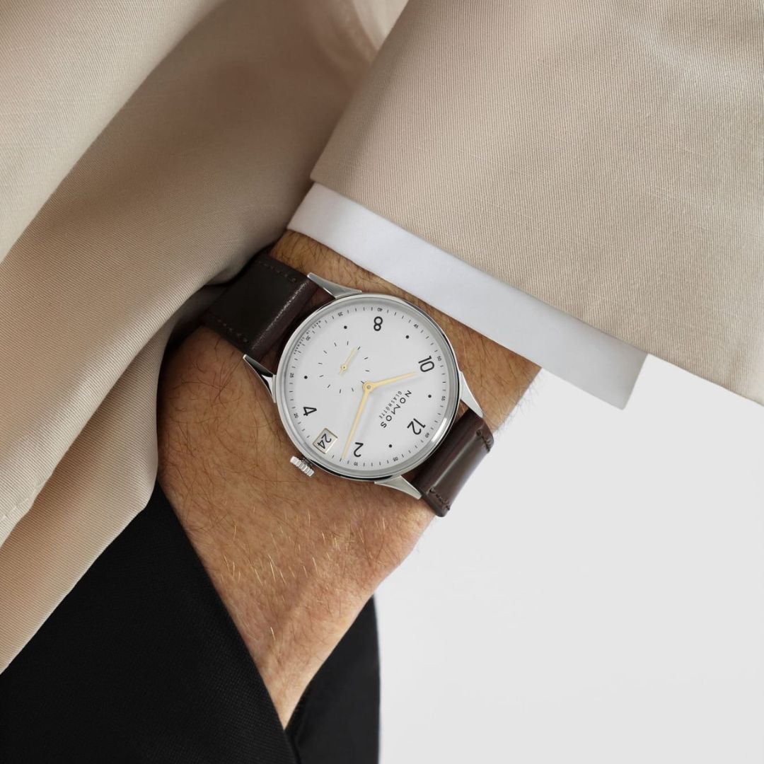 NOMOS Glashütte Minimatik 39 Date Gold 1251