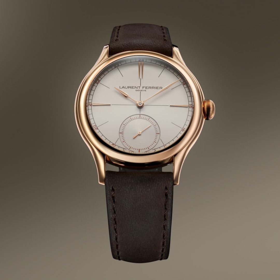 Laurent Ferrier LCF036.R5.BR5 Classic Origin Rose Gold Beige Dial