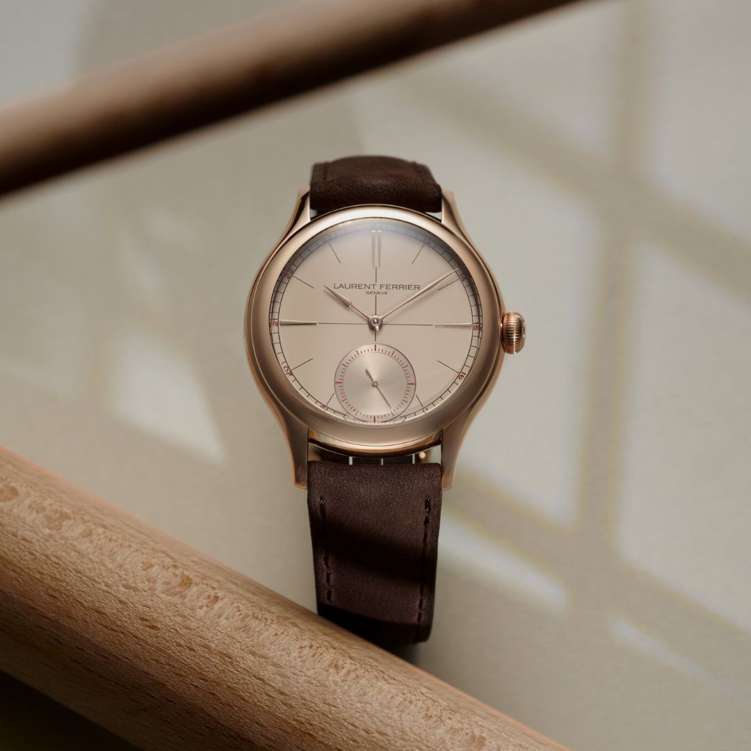 Laurent Ferrier LCF036.R5.BR5 Classic Origin Rose Gold Beige Dial
