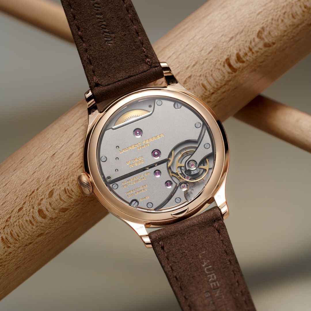 Laurent Ferrier LCF036.R5.BR5 Classic Origin Rose Gold Beige Dial