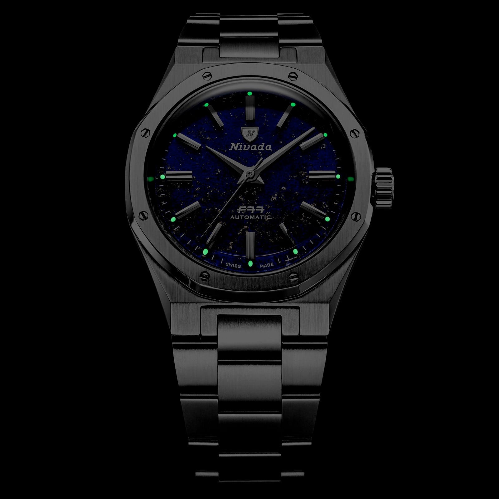 Nivada Grenchen F77 Aventurine MK2 38mm 68047A77