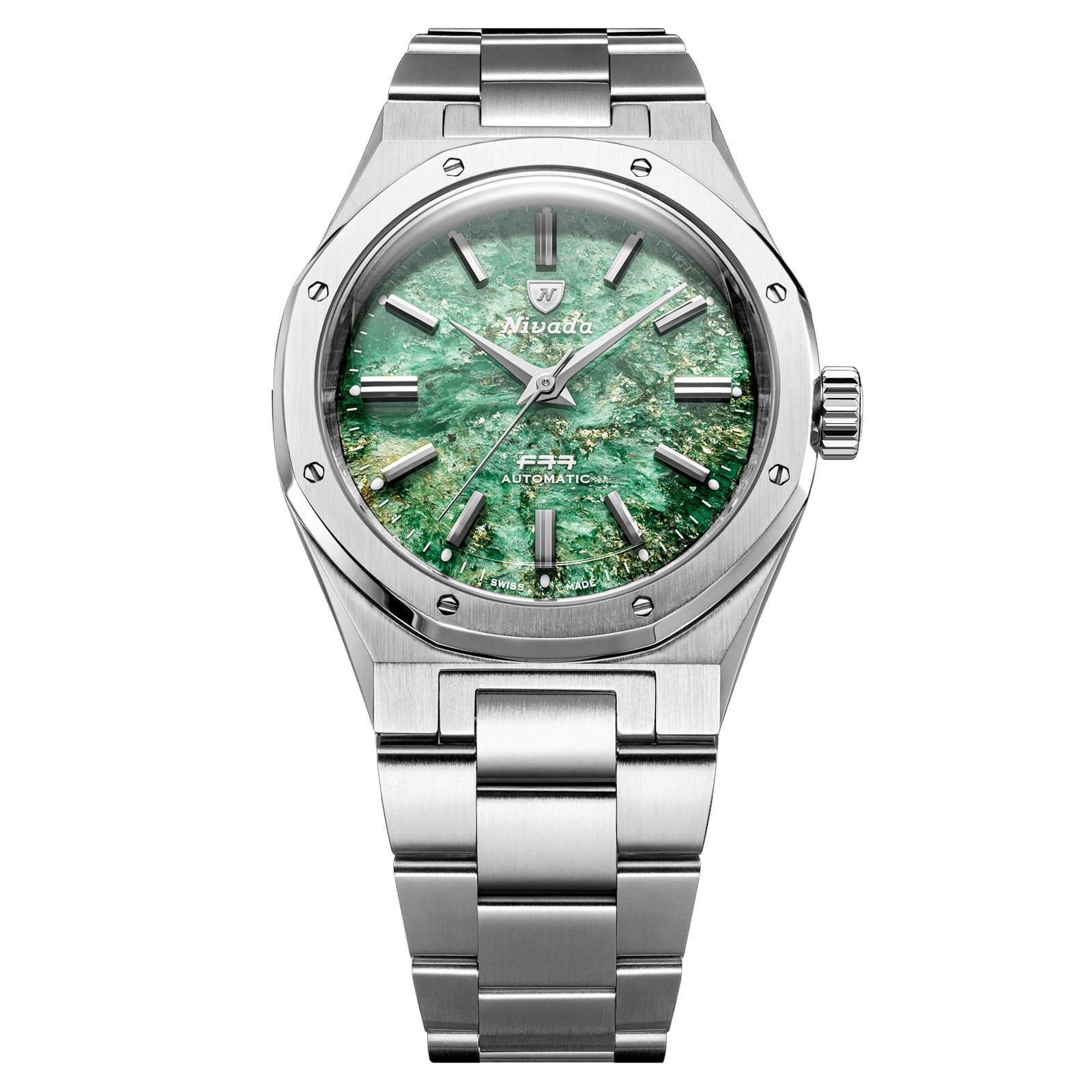Nivada Grenchen F77 Aventurine MK2 38mm 68053A77