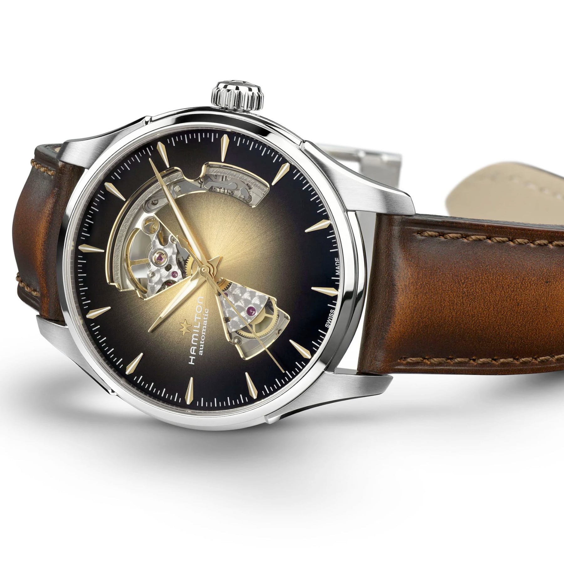 Hamilton H32675501 Jazzmaster Open Heart 40Mm