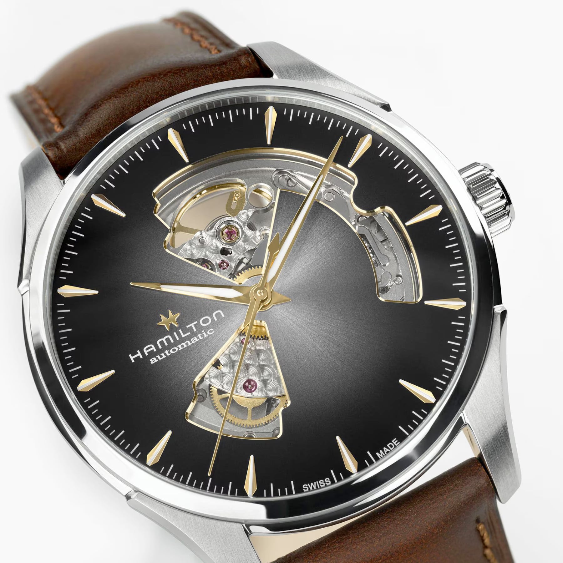 Hamilton Jazzmaster Open Heart 40mm H32675581