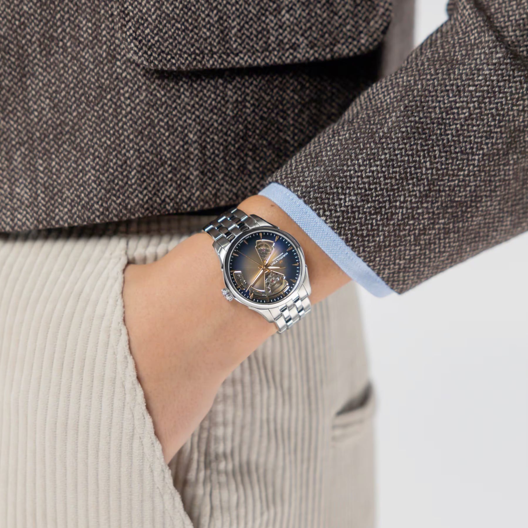 Hamilton Jazzmaster Open Heart 36mm H32215101