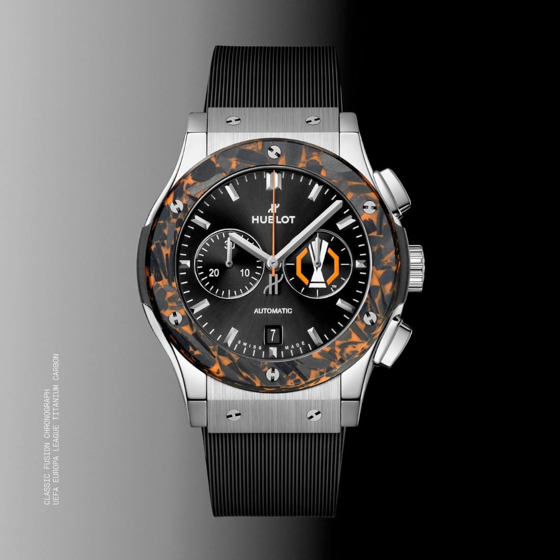 Hublot Classic Fusion Chronograph UEFA Europa League Titanium Carbon 541.NQ.1470.RX.UEL26