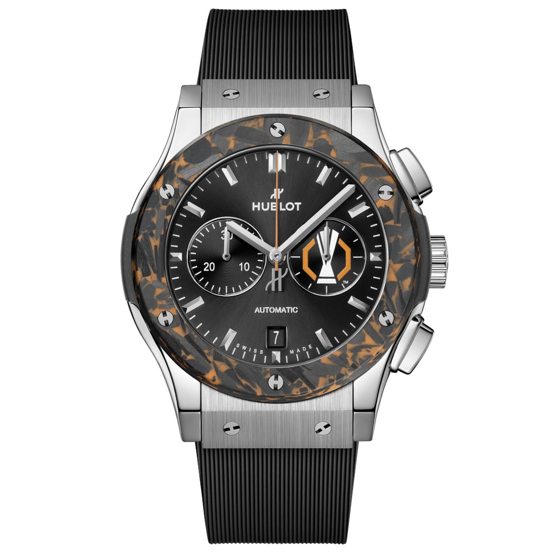 Hublot Classic Fusion Chronograph UEFA Europa League Titanium Carbon 541.NQ.1470.RX.UEL26