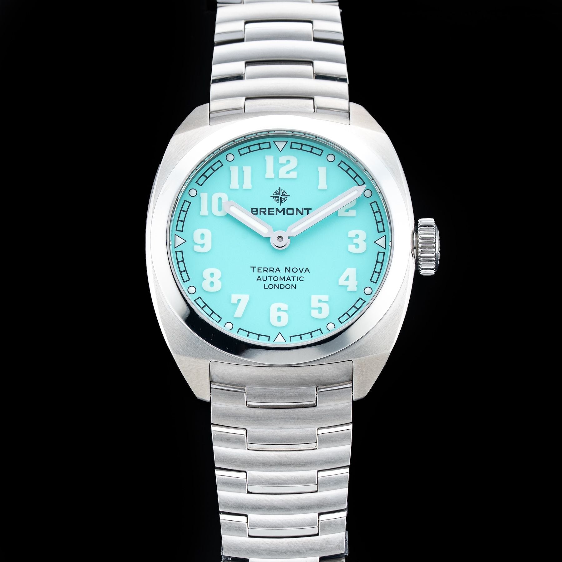 Bremont Terra Nova 38 Turquoise TN38-ND-SS-TQ-B