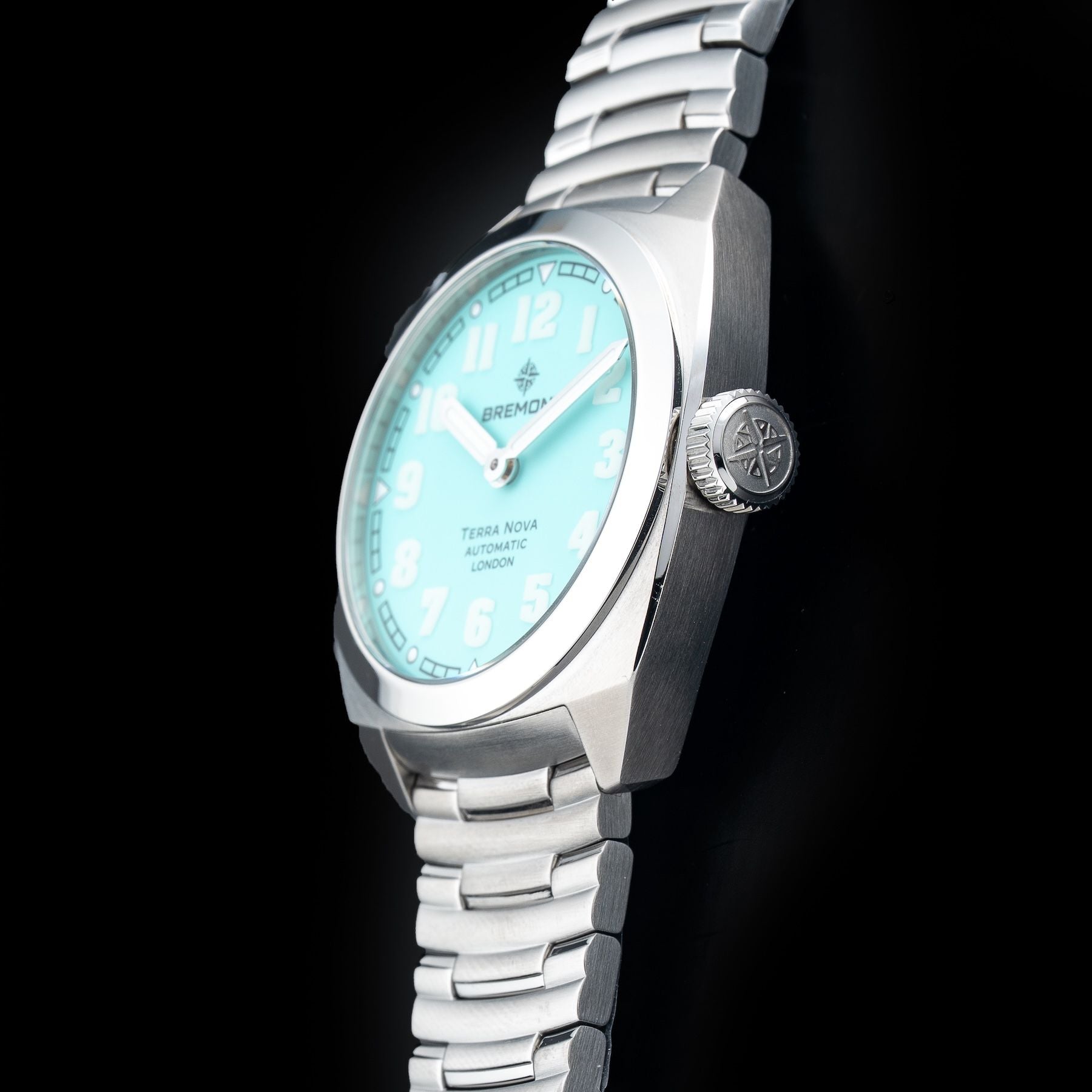 Bremont Terra Nova 38 Turquoise TN38-ND-SS-TQ-B