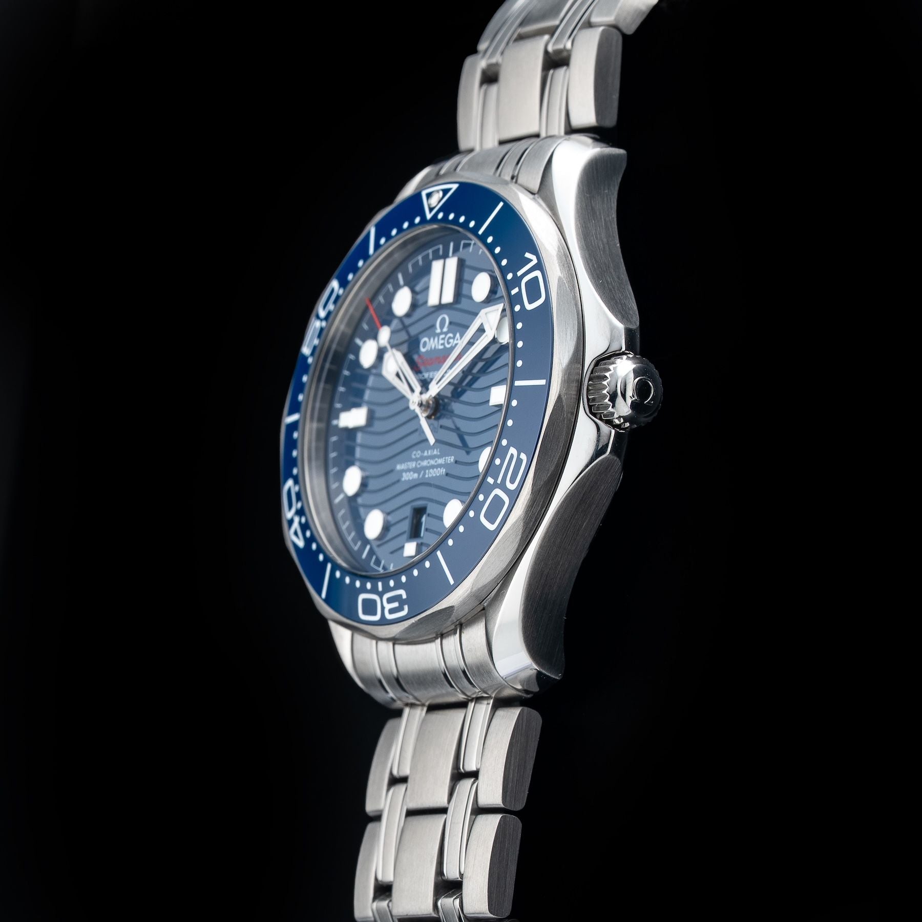 Omega 210.30.42.20.03.001 Seamaster Diver 300M Co-Axial Master Chronometer On Bracelet