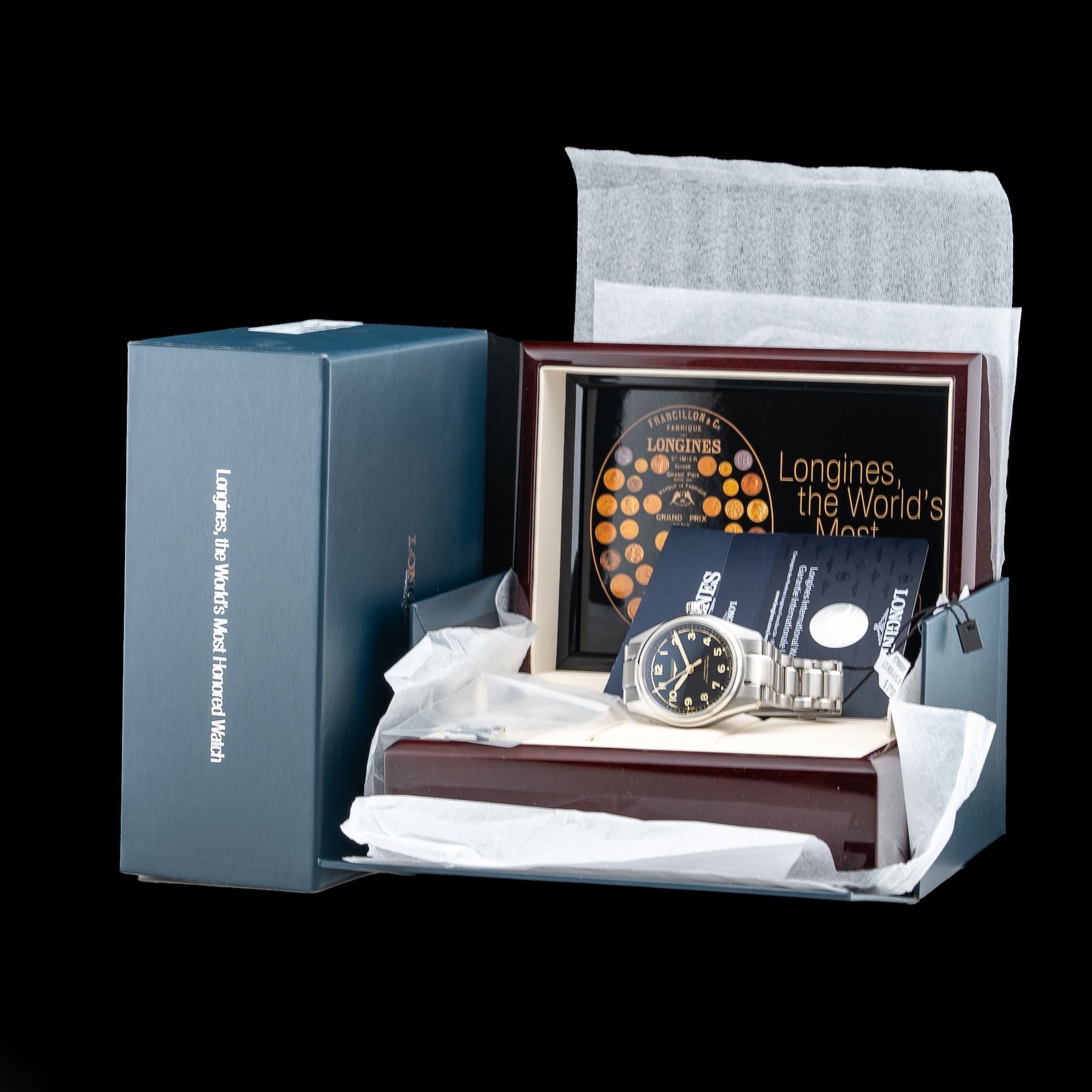 Longines Spirit Pilot L3.809.4.53.6