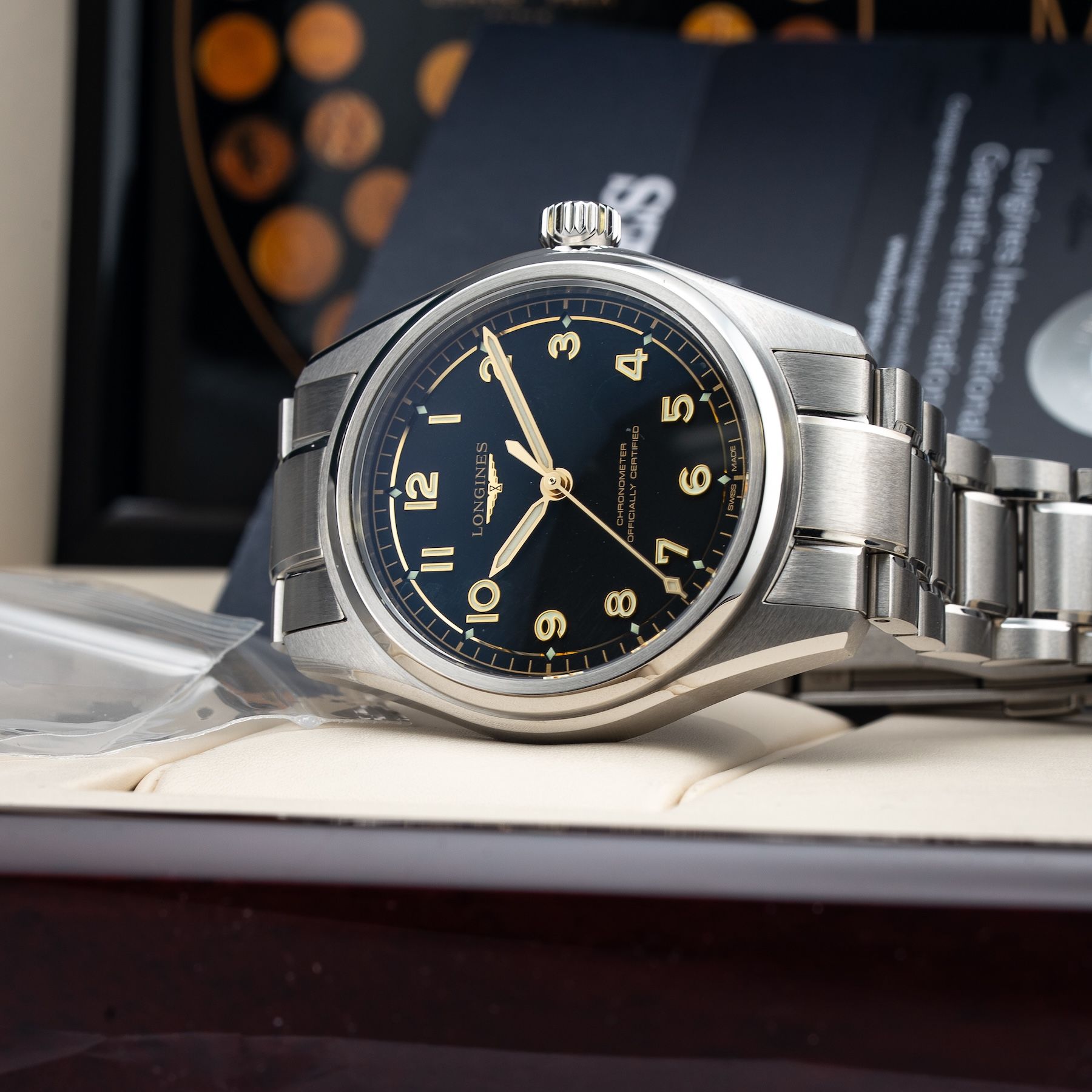 Longines Spirit Pilot L3.809.4.53.6