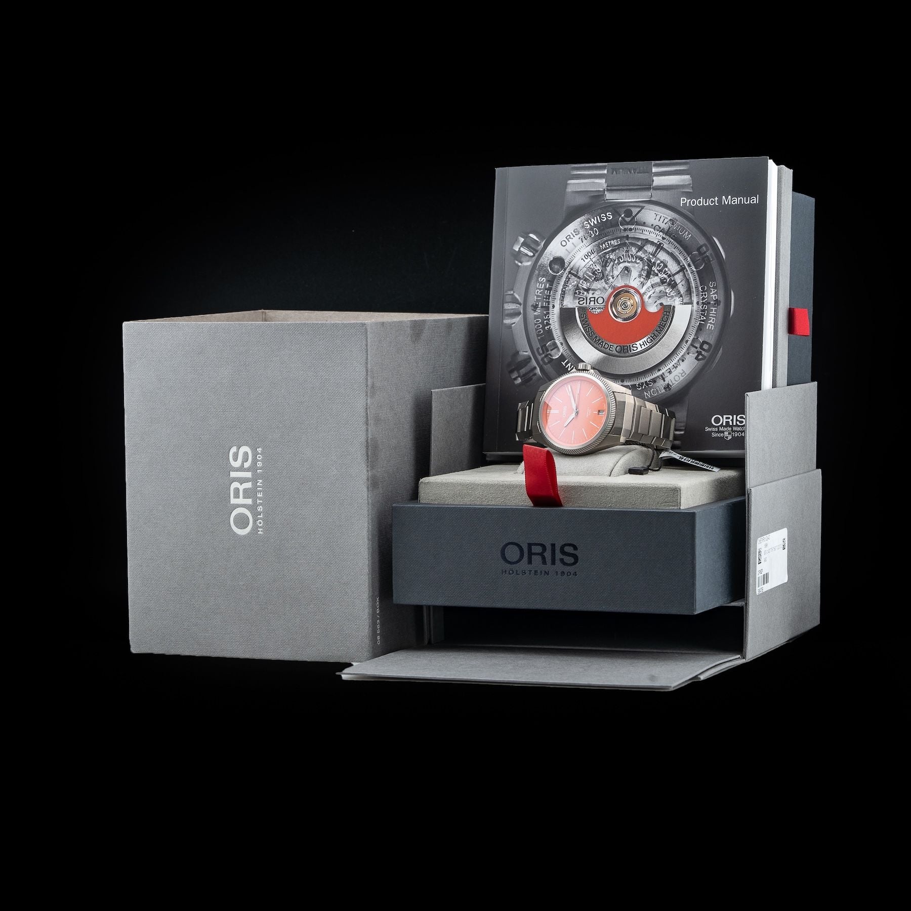 Oris 01 400 7778 7158-07 7 20 01TLC Big Crown Propilot X Calibre 400 Salmon Dial
