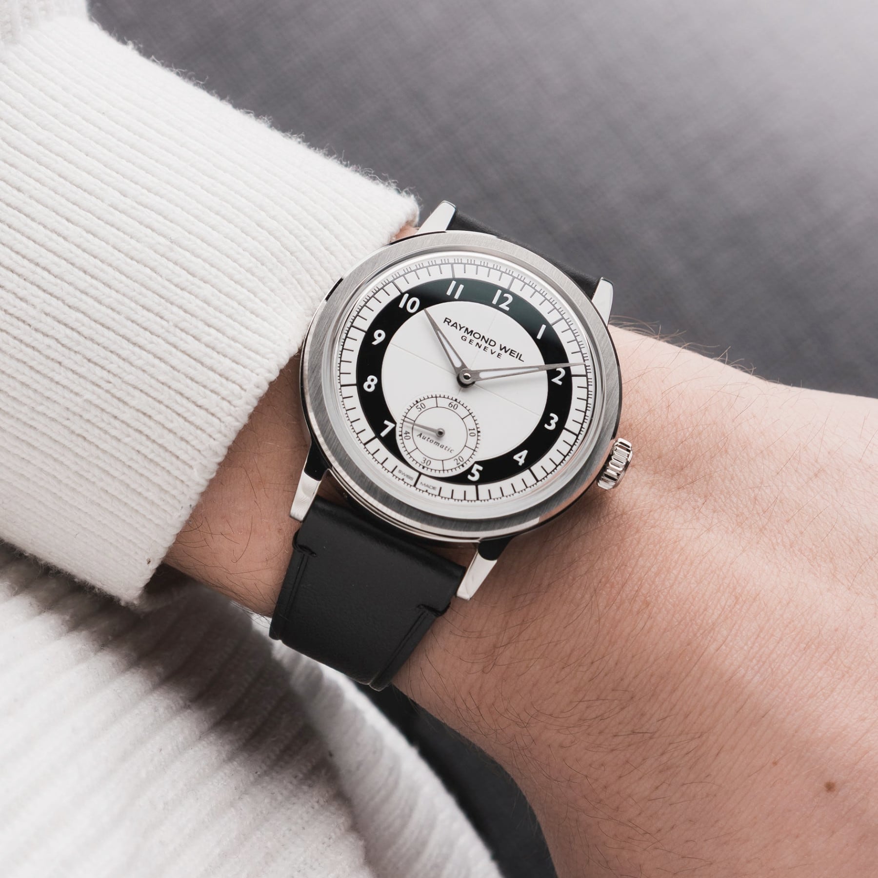 Raymond Weil Millesime Small Seconds Tuxedo Black 2930-Stc-05642